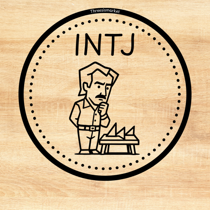 MBTI 16型人格原木杯墊