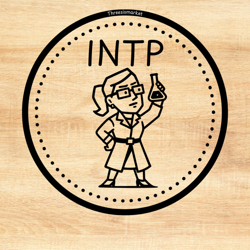 MBTI 16型人格原木杯墊