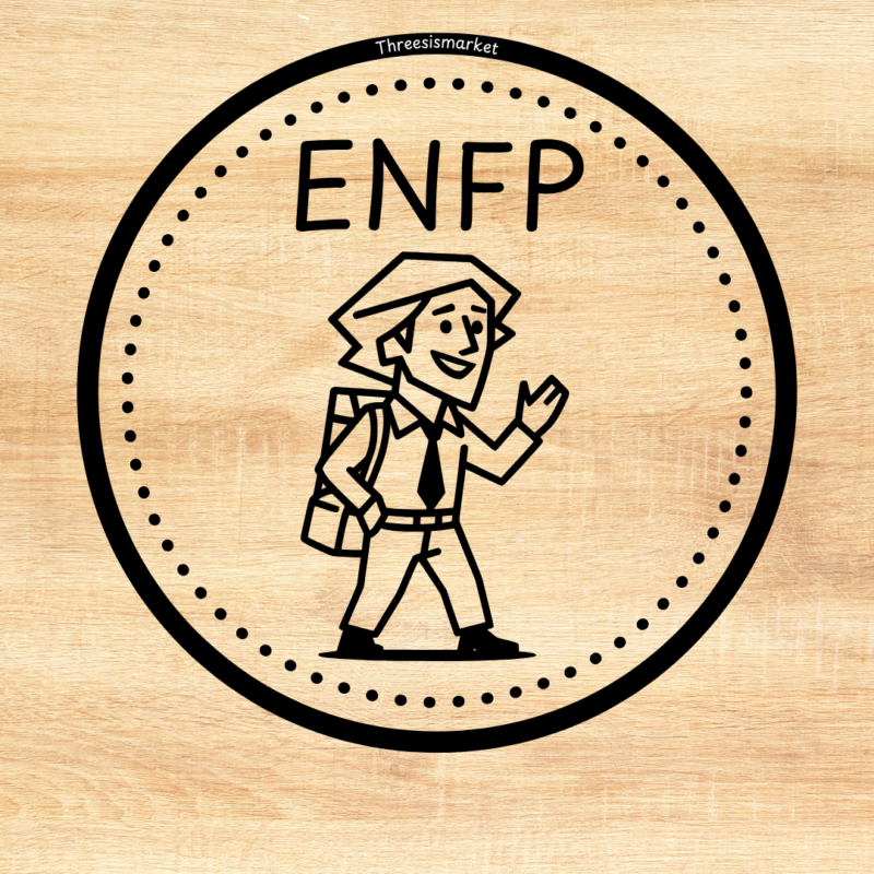 MBTI 16型人格原木杯墊