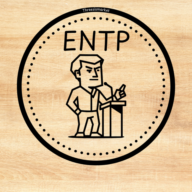 MBTI 16型人格原木杯墊 16