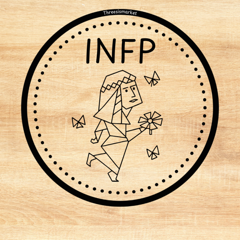 MBTI 16型人格原木杯墊